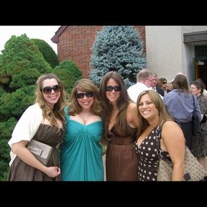 BCBG Teal Dress